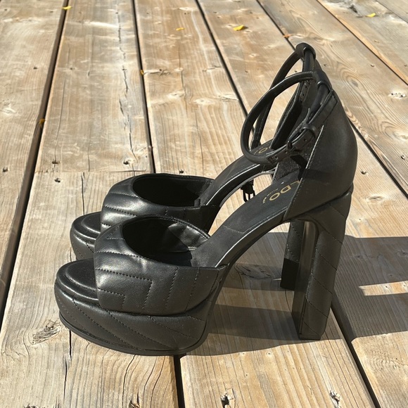 Aldo Milena Quilted heels in size 8.5 US - Picture 3 of 5